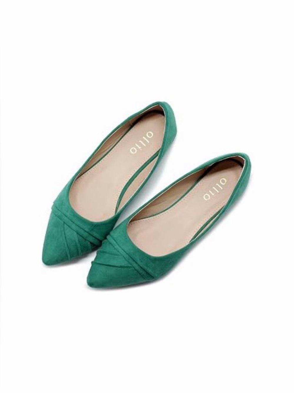 Ollio Faux Suede Ballet Flats
